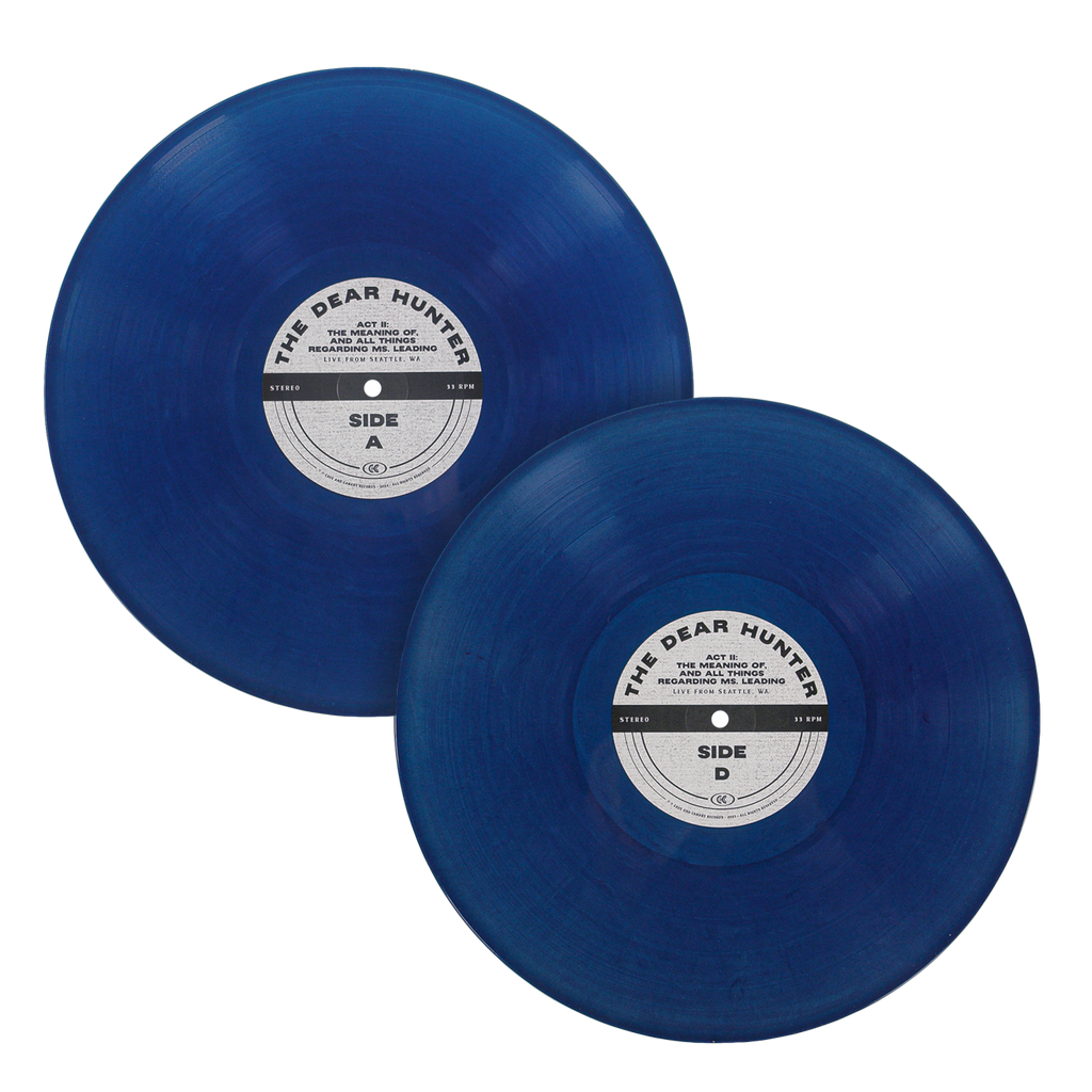 The Dear Hunter - Act II Live From Seattle Blue - Vinyl LP
