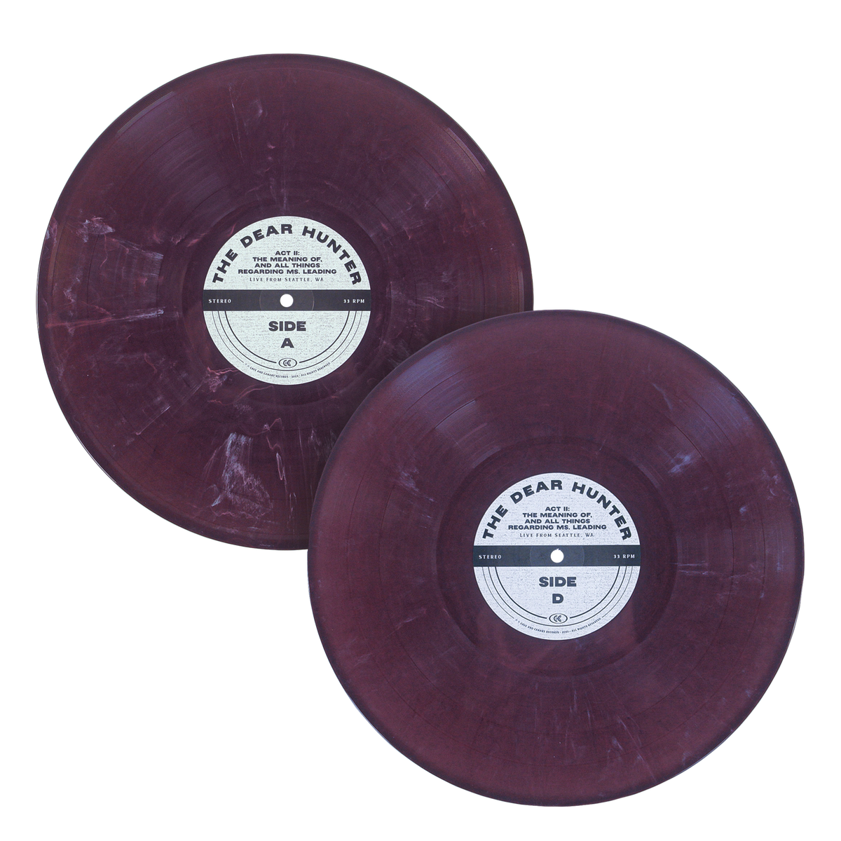 The Dear Hunter - Act II Live From Seattle Purple - Vinyl LP