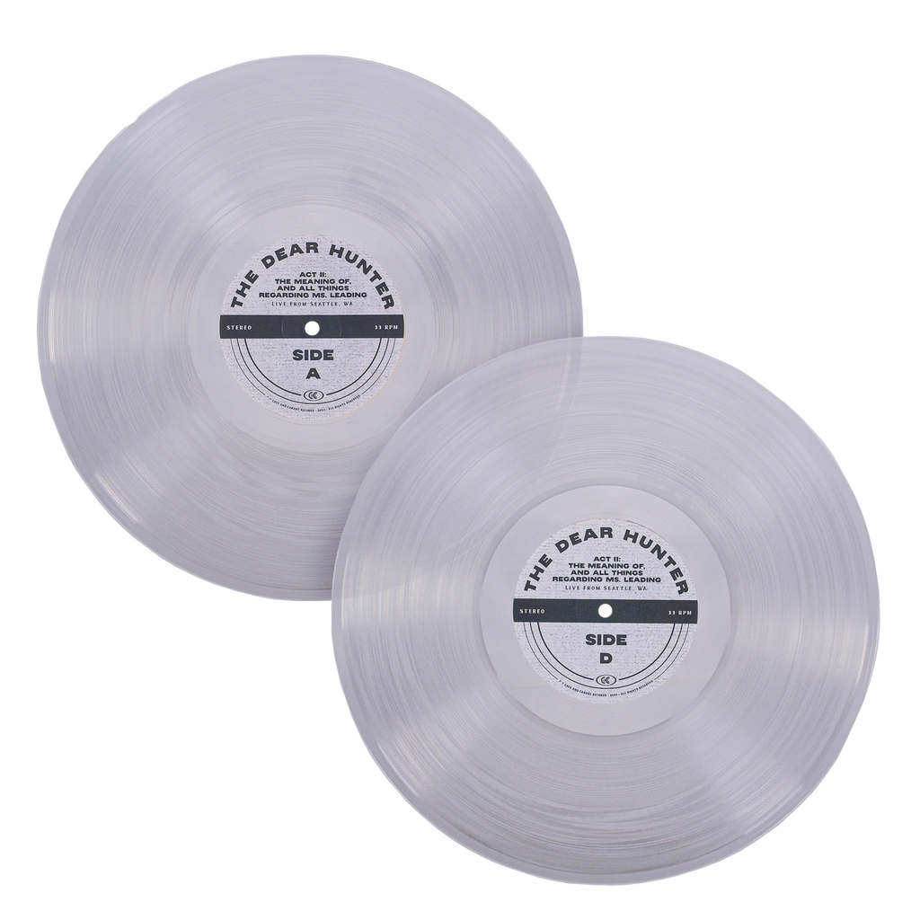 The Dear Hunter - Act II Live In Seattle Clear - Vinyl LP