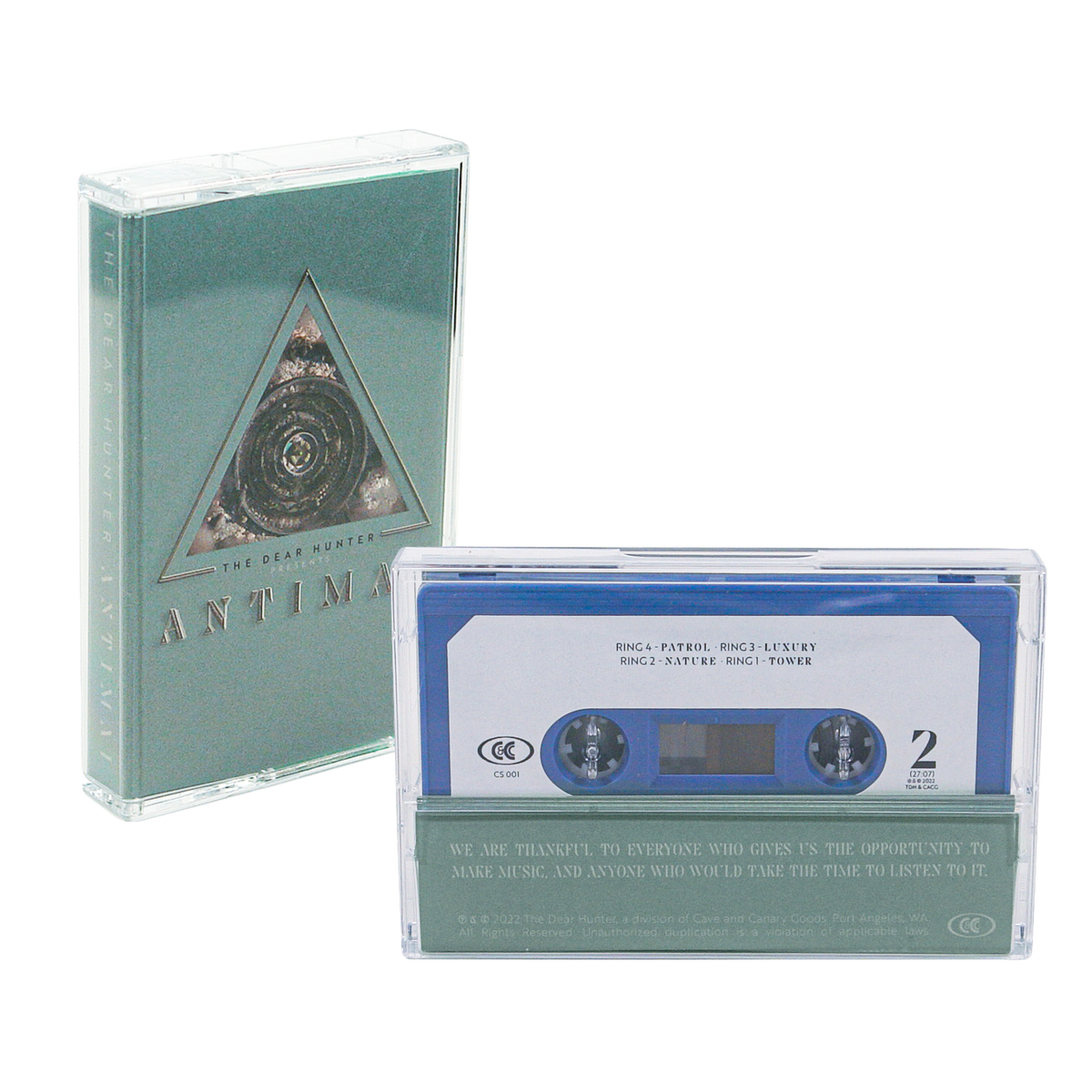 The Dear Hunter - Antimai Blue - Cassette Tape