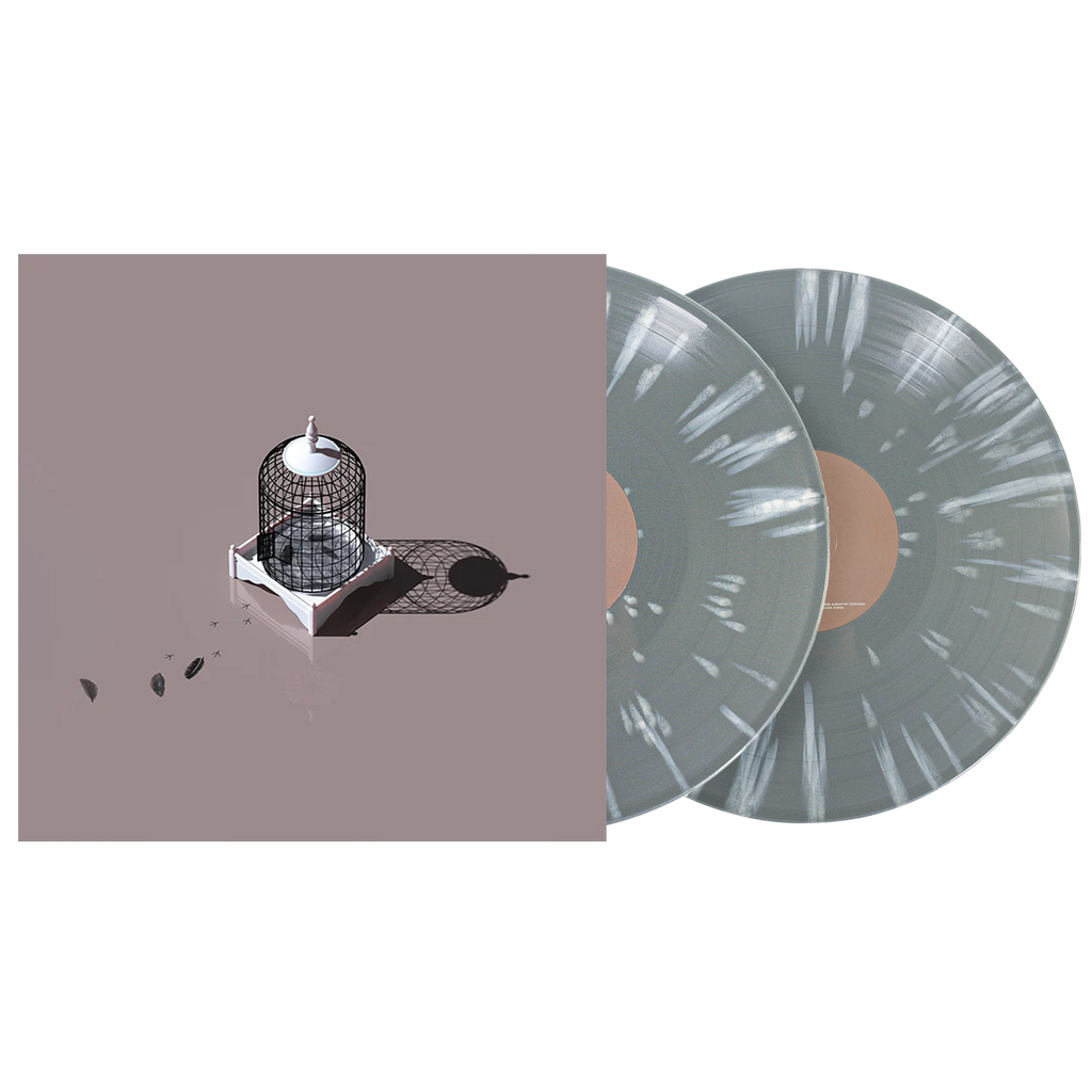 The Dear Hunter - Migrant Returned Silver w/ White Splatter - Double Vinyl LP
