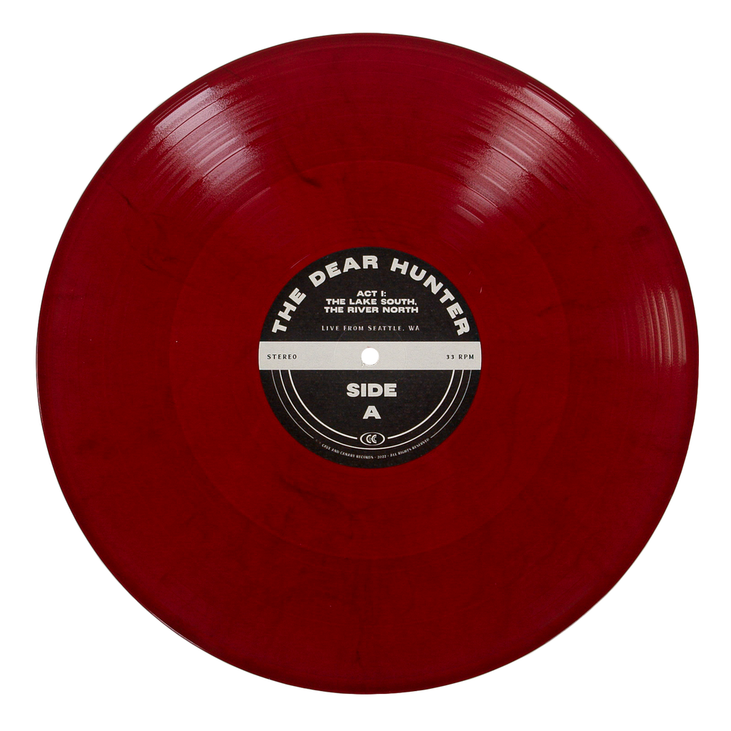 The Dear Hunter - Act I Live From Seattle Opaque Red & Black Smoke - Vinyl LP