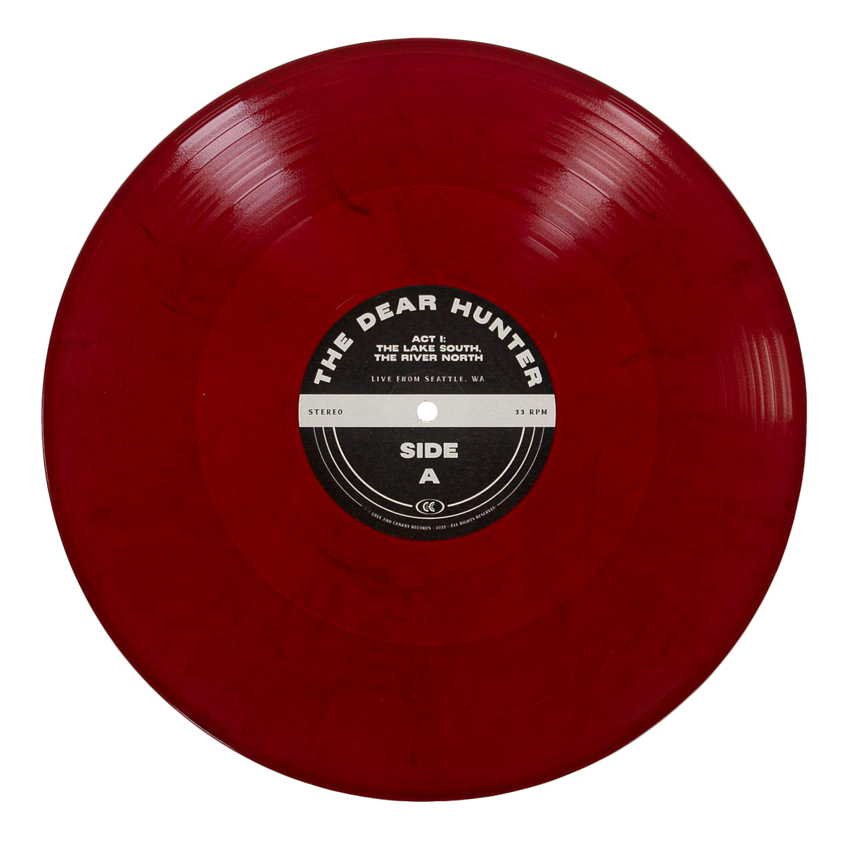 The Dear Hunter - Act I Live From Seattle Opaque Red & Black Smoke - Vinyl LP