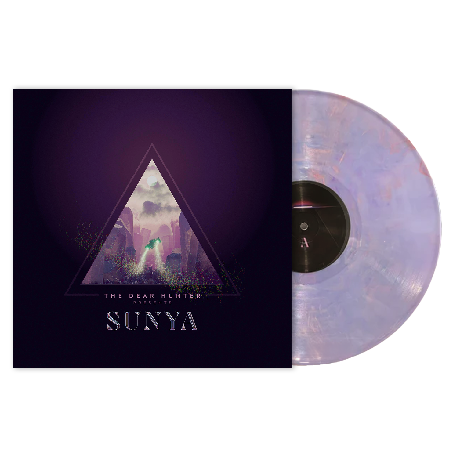 Sunya Cloud Blue/Light Pink/White Swirl Vinyl LP